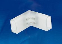 Соединитель L-образный Uniel UTC-K-22/N21 CLEAR 010 POLYBAG NEON 8х16мм картинка 